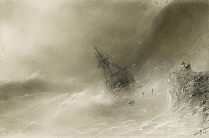 Ivan Konstantinovich  Aivazovsky - Shipwreck | MasterArt